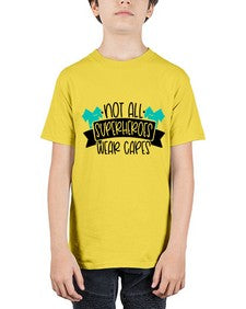 Not All Superheroes Wear Capes Style Style 1137# - nurse - Youth Tee Unisex
