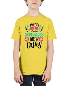 Not All Superheros Style Style 1138# - nurse - Youth Tee Unisex