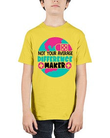Not Your Averange Difference Maker Style Style 1139# - nurse - Youth Tee Unisex