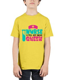 Nurse A Little Just Above Queen Style Style 1145# - nurse - Youth Tee Unisex
