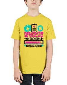 Nurse In Progress Please Wait Style Style 1160# - nurse - Youth Tee Unisex