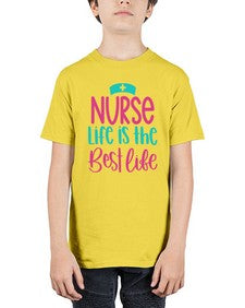 Nurse Life Is The Best Life Style Style 1171# - nurse - Youth Tee Unisex