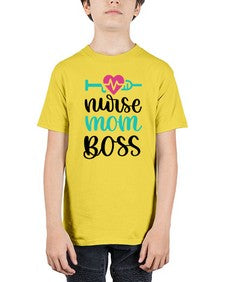Nurse Mom Boss Style Style 1183# - nurse - Youth Tee Unisex