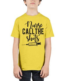 Nurse call the shots 1152# - nurse - Youth Tee Unisex