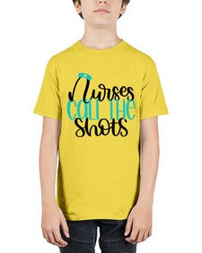 Nurses Call The Shots Style Style 1236# - nurse - Youth Tee Unisex