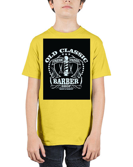 Old Classic Barber1284# - barber - Youth Tee Unisex