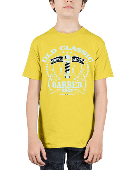 Old Classic Barber1285# - barber - Youth Tee Unisex