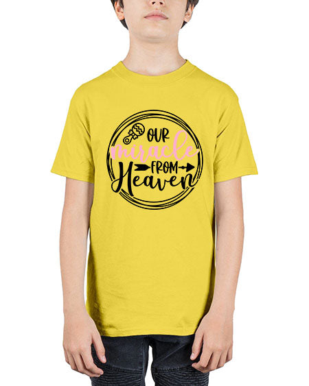 Our Miracle From Heaven Style 425# - baby - Youth Tee Unisex