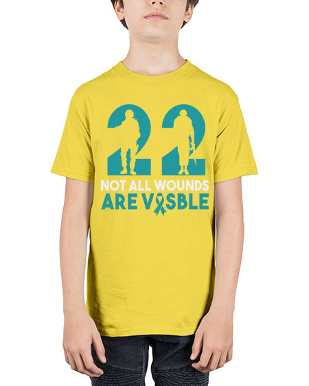PTSD Awareness Month Support 10# - PTSD - Youth Tee Unisex