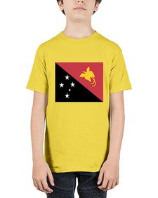 Papua New Guinea 1574# - world flags - Youth Tee Unisex