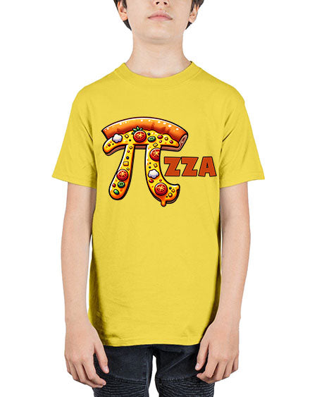 Pizza Pi Day Funny 40# - pi - Youth Tee Unisex