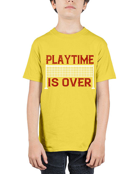 Playtime is over 1932# - badminton - Youth Tee Unisex