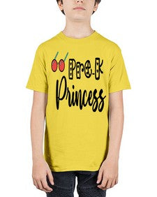 Pre K Princess 655# - prek headstart - Youth Tee Unisex