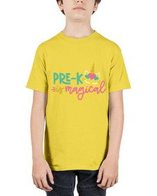 PreK Is Magical 667# - prek headstart - Youth Tee Unisex
