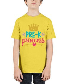 PreK Princess 673# - prek headstart - Youth Tee Unisex