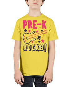 PreK Rocks 677# - prek headstart - Youth Tee Unisex