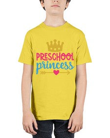 Preschool Princess 688# - prek headstart - Youth Tee Unisex