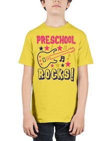Preschool Rocks 689# - prek headstart - Youth Tee Unisex