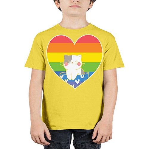 Pride Cat LGBT Kawaii Cats Anime 276# - anime - Youth Tee Unisex