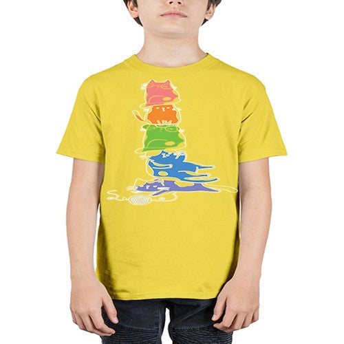 Pride Kawaii Cats Pile Cute Anime 277# - anime - Youth Tee Unisex