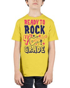 Ready To Rock fourth 732# - fourth grade - Youth Tee Unisex