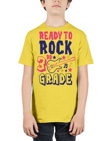 Ready To Rock third 738# - third grade - Youth Tee Unisex