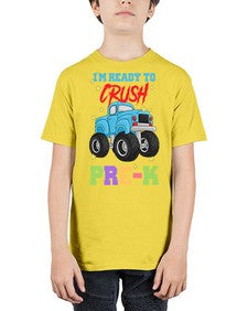 Ready to Crush PreK Monster 720# - prek headstart - Youth Tee Unisex