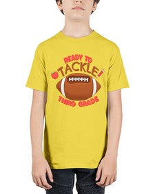 Ready to tackle third Grade 747# - third grade - Youth Tee Unisex