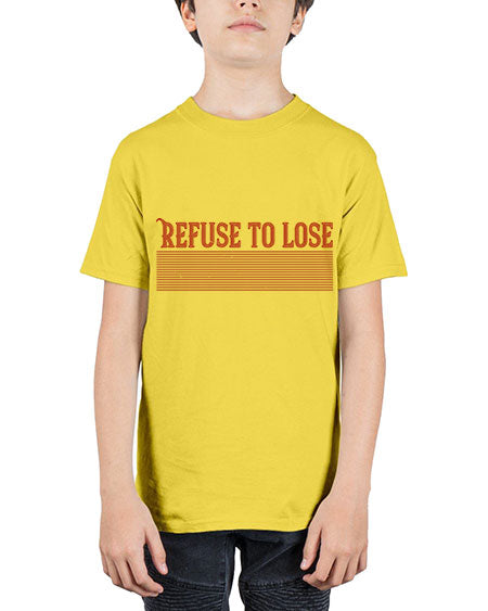 Refuse to lose 1902# - badminton - Youth Tee Unisex