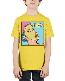 Relax 1013# - art pop art - Youth Tee Unisex