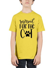 Reserved For The Cat Style 104# - cats - Youth Tee Unisex