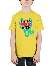 Resting Nurse Face Style Style 1355# - nurse - Youth Tee Unisex