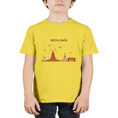 Reykjavik 1719# - cities - Youth Tee Unisex