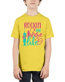 Rockin The Nurse Life Style Style 1358# - nurse - Youth Tee Unisex