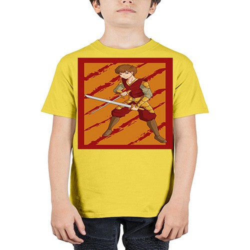 Samurai boy 95# - anime - Youth Tee Unisex