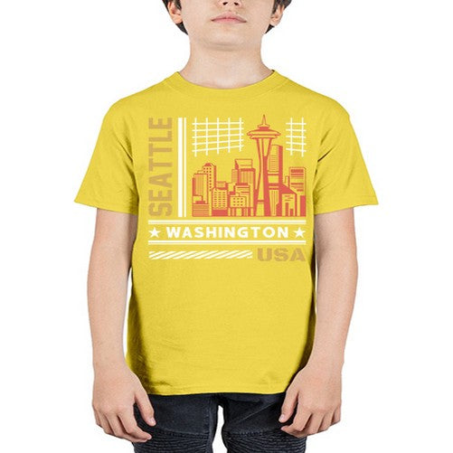 Seattle 1809# - cities - Youth Tee Unisex