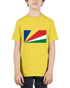 Seychelles 1822# - world flags - Youth Tee Unisex