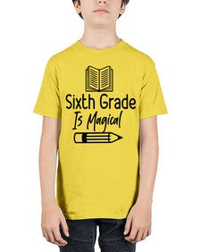 Sixth Grade Is Magical 880# - sixth grade - Youth Tee Unisex