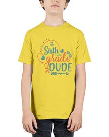 Sixth grade dude 877# - sixth grade - Youth Tee Unisex