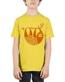 SlothMandala 1076# - mandala - Youth Tee Unisex