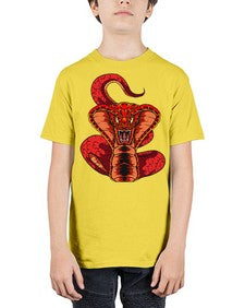 Snake 225# - cartoon animals - Youth Tee Unisex