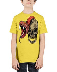 Snake 226# - cartoon animals - Youth Tee Unisex