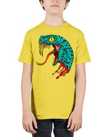 Snake 227# - cartoon animals - Youth Tee Unisex