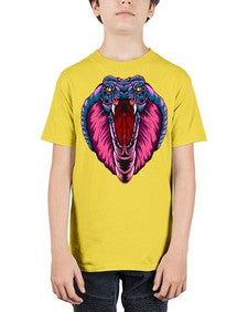 Snake 231# - cartoon animals - Youth Tee Unisex