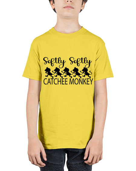 Softly softly catcher monkey  - monkey - Youth Tee Unisex