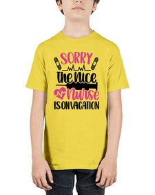 Sorry The Nice Nurse Style Style 1422# - nurse - Youth Tee Unisex