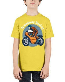 Speedway racing 64# - motorcycle - Youth Tee Unisex