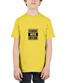 Straight into eighth grade 888# - eighth grade - Youth Tee Unisex