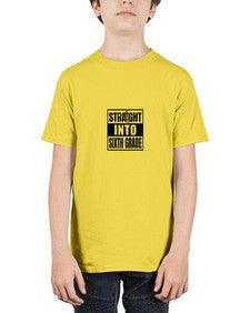 Straight into sixth grade 903# - sixth grade - Youth Tee Unisex