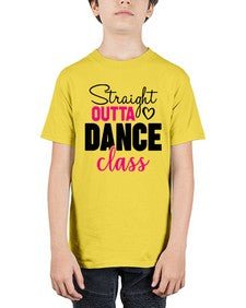 Straight outta dance class 189# - ballet - Youth Tee Unisex